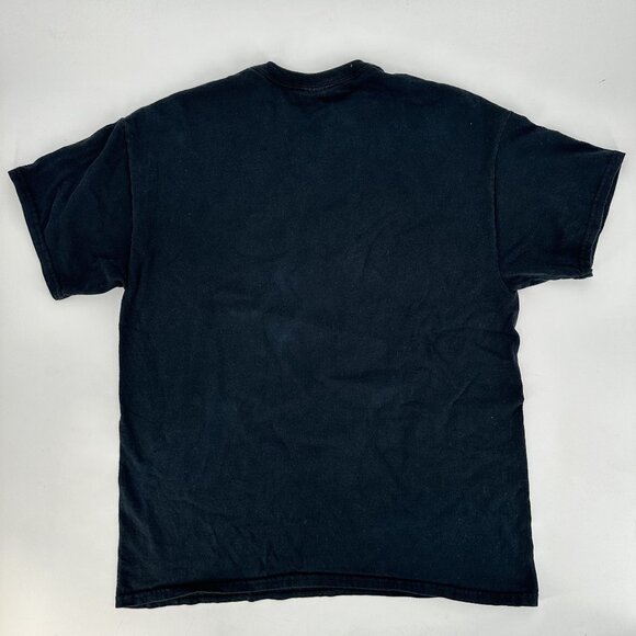 Vintage Lost Creek Outfitters T-Shirt Forest Wolf Graphic Tee Outdoors Black Lar - Picture 8 of 8